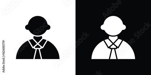 Businessman icon - Vector. Flat design style eps 10
