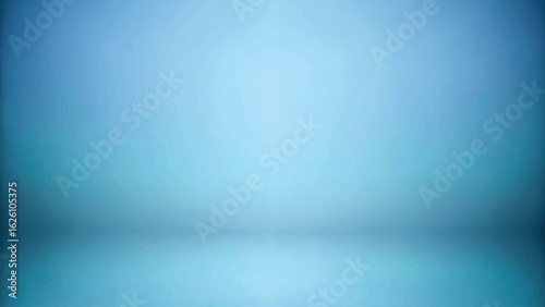 Blue gradient backdrop suitable for product photography and creative backgrounds with reflections