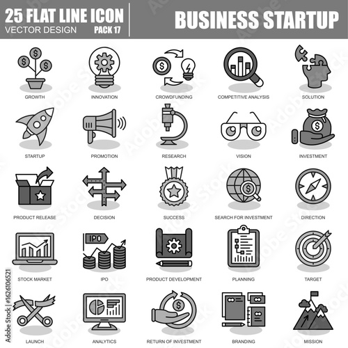 25 Flat Icon Vector Design Pack 11 Shopping % Retail budget, Best Choice, Shopping, Saving, Basket
