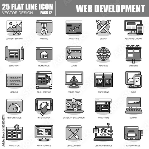 25 Flat Icon Vector Design Pack 11 Shopping % Retail budget, Best Choice, Shopping, Saving, Basket