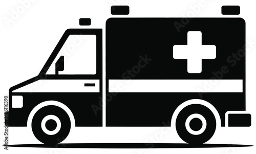 ambulance car icon