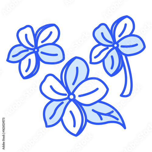 Frangipani Flower Icon