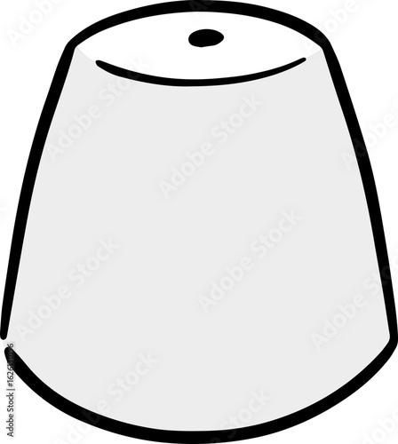 Illustration of condiment bottle
