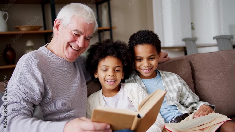 Family reading book Family reading book