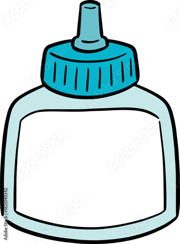 Illustration of eye medicine
