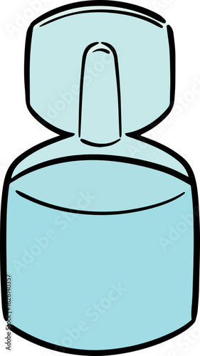 Illustration of eye medicine
