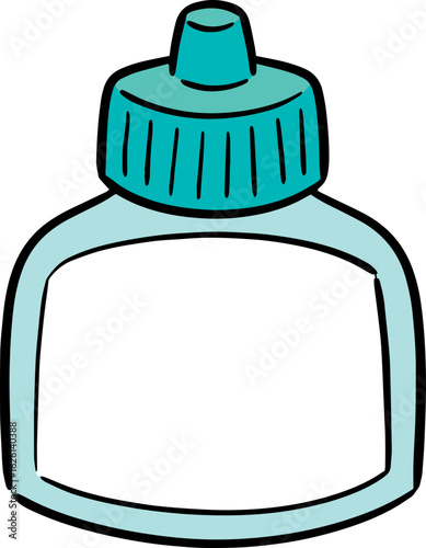Illustration of eye medicine
