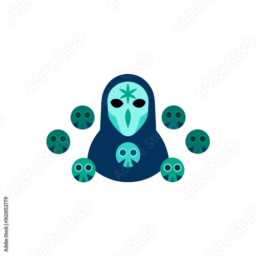 8 different tide priest mask set   masks worn by s