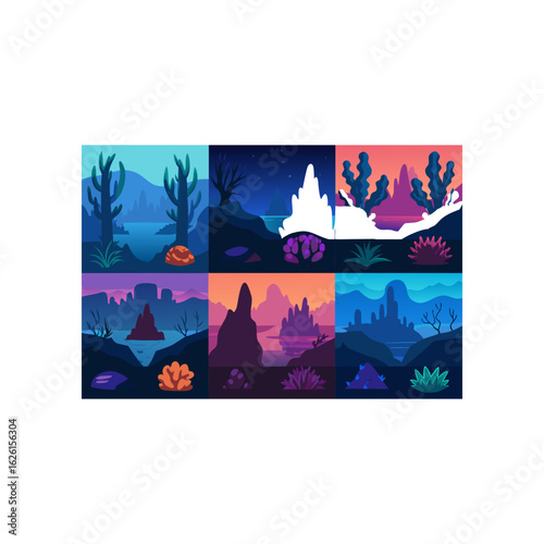 different mystic twilight reef set