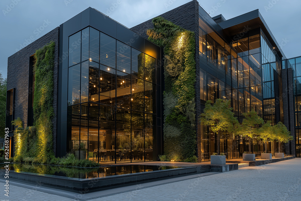 Fototapeta premium modern eco city