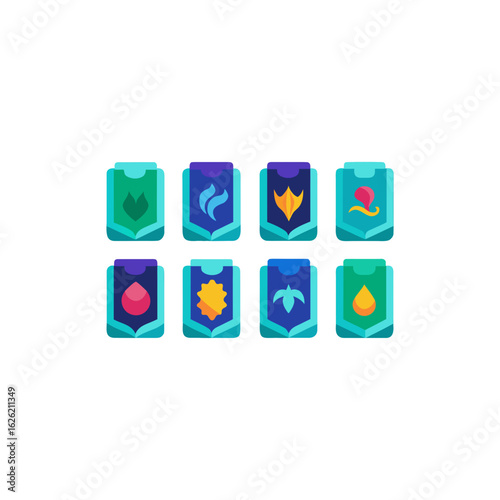  different deep sea spell book set  