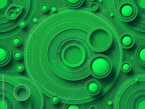 green abstract background