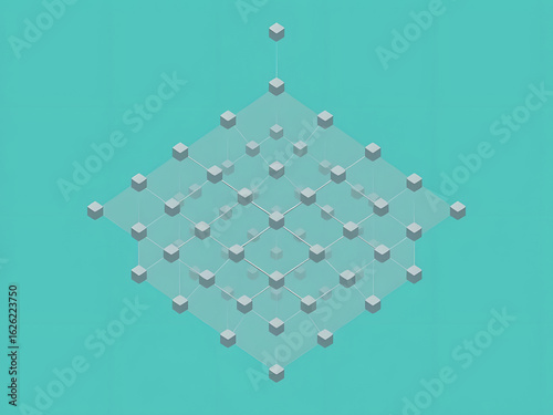 christmas tree with snowflakes