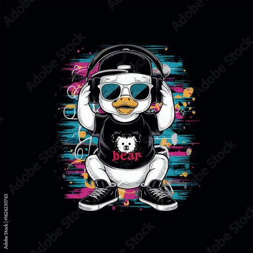 streetwear animal vector