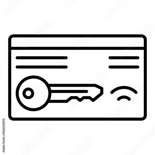 Key card Icon