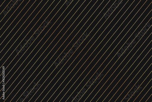 Golden striped background. Golden stripes on black texture. 