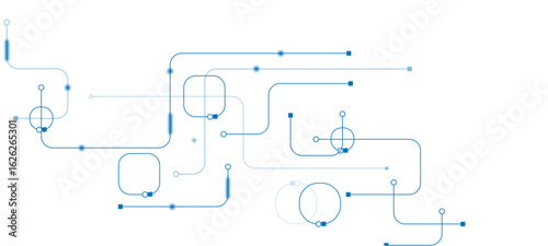 Abstract futuristic technology background. Technology background with crossed lines and dots. abstract blue background	 abstract blue background with bubbles