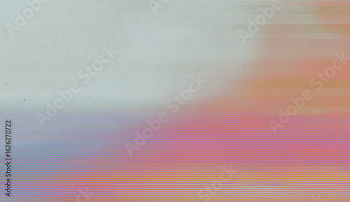 Retro Pastel Scanline Gradient with Dusty Texture