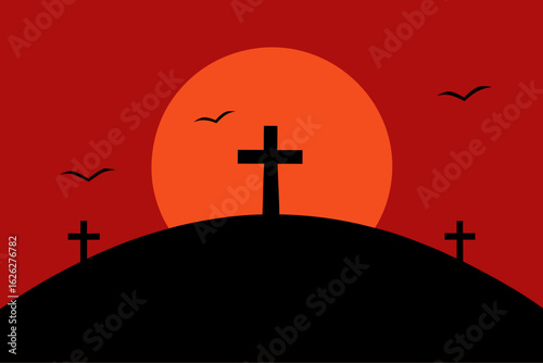 cross on the cross