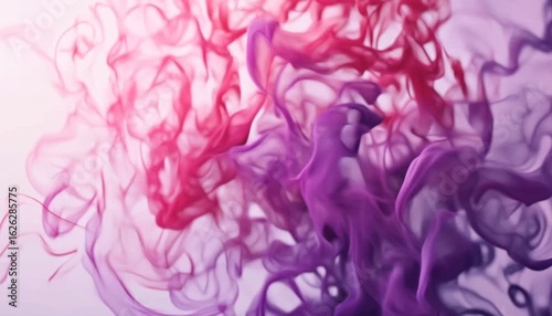 abstract background of pink and purple smoke
