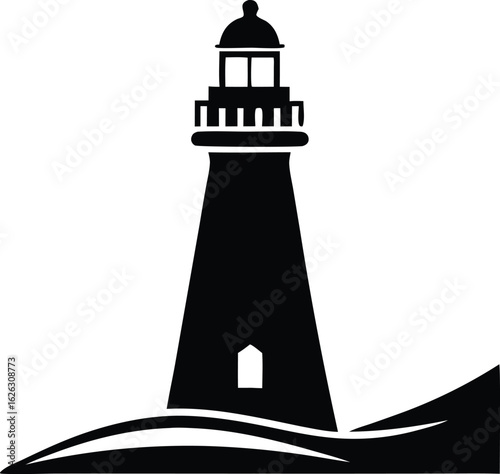  lighthouse inspired coastal lamp vector