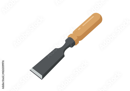Chisel Time Woodworking Tool in Sharp Focus