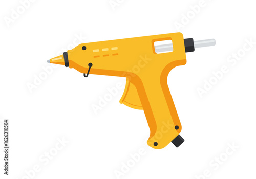 Golden Glue Gun Craftsmans Tool for Bonding