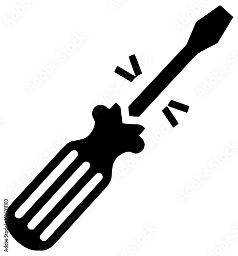 screwdriver in a toolbox screwdriver on workbench and being used to tighten loose screw lying on wooden floor in mechanic hand with broken handle on dusty shelf being used to pry open can stuck