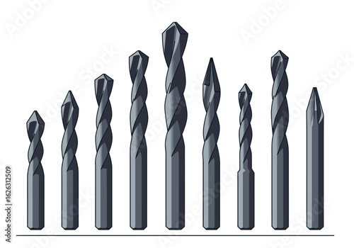 Drill bit symphony a metallic lineup ready for creation