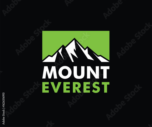 mountain logo vector