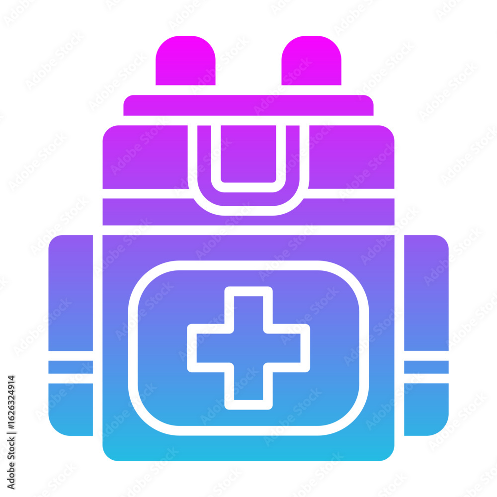 Obraz premium Backpack Icon