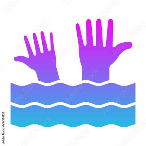 Drowning Icon