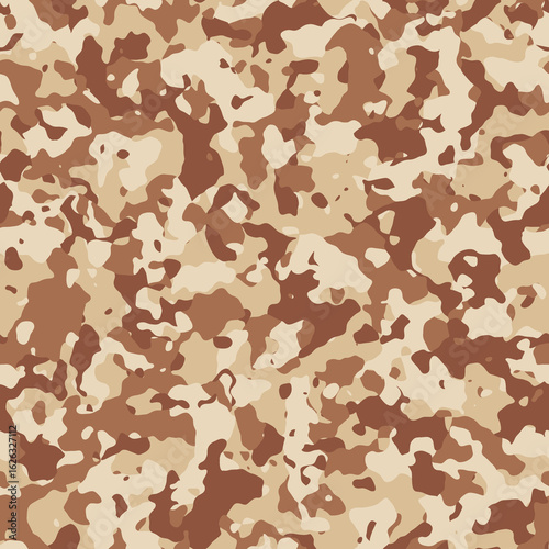 Seamless Camouflage Pattern 1 – 4K Desert - Classic