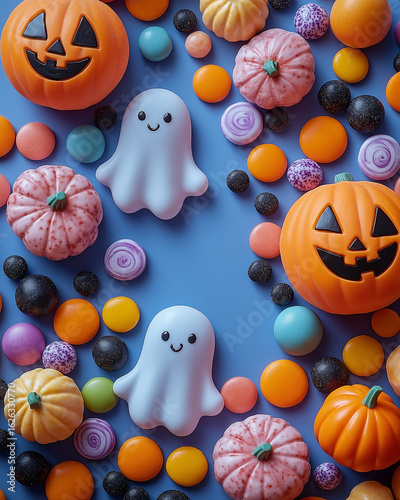 Pastel Halloween Canva Template – Editable Cute Layout