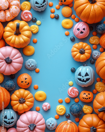 Pastel Halloween Canva Template – Editable Cute Layout