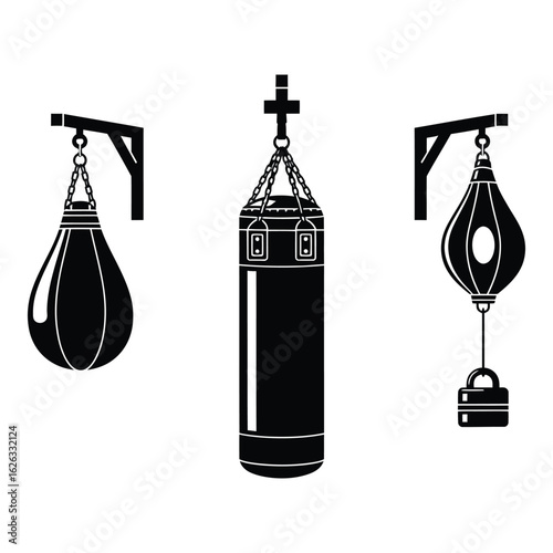 Boxing Punching Bags Set