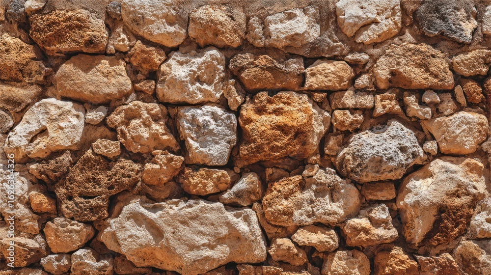 Fototapeta premium Close-up view of a stone wall