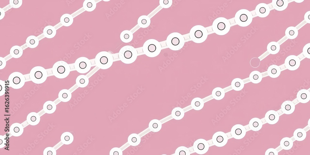 Seamless vector texture of a white bicycle chain forming diagonal lines, chain, mechanical Seamless vector texture of a white bicycle chain forming diagonal lines, chain, mechanical