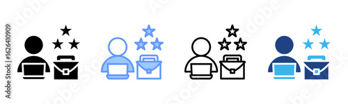 Freelancer Profile icon sheet multiple style collection