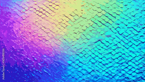 Irridescent surface texture