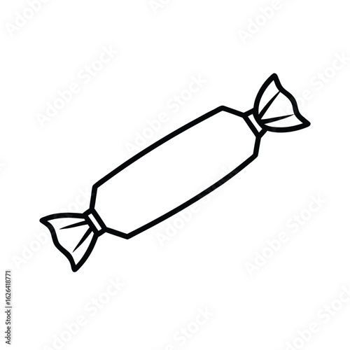 taffy wrapper clipart vector