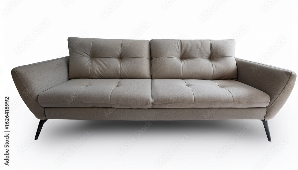 Fototapeta premium modern sofa isolated on white or white background furniture interior design