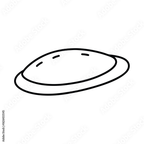 omelette icon clipart vector
