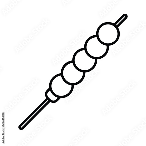 kebab skewer clipart vector