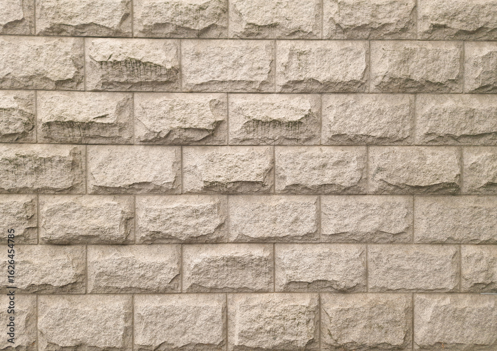 Obraz premium background of beige street tiles. sample. place for text