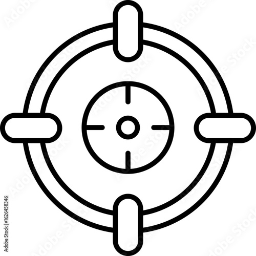 Shooter Icon Vector Element