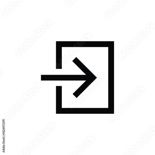 Left Back Arrow Icon with Blue Dot – Minimalist Navigation Symbol for UI, App, and Web Interface Design
