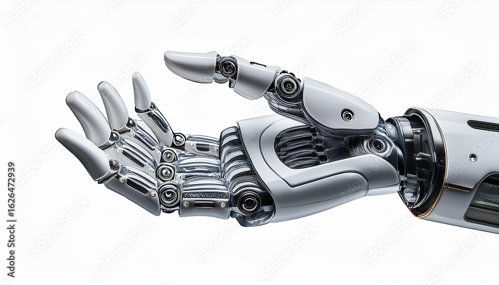 Fototapeta premium robot hand drawing isolated on white background transparent file type with high definition picture quality available