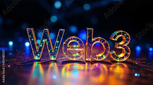 technology web3 concept background
