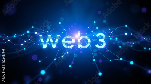 technology web3 concept background